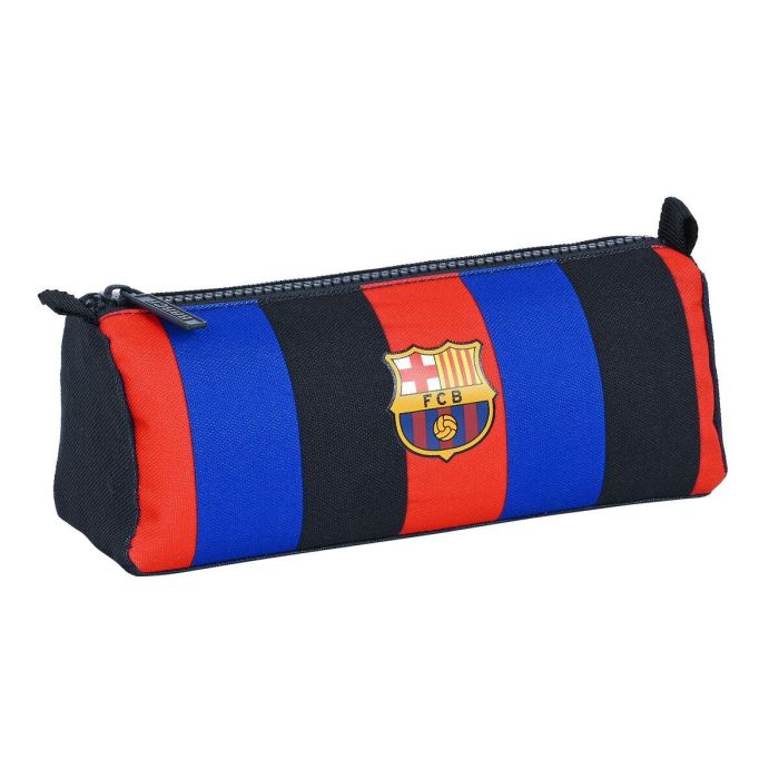 Estuche Escolar F.C. Barcelona Granate Azul marino (21 x 8 x 7 cm)