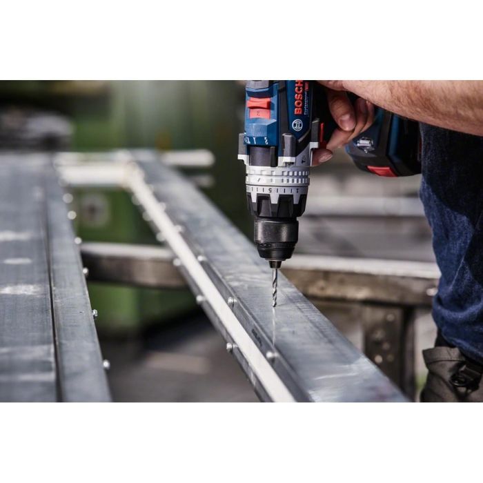 Bosch 1.013.0 Brocas Helicoidales HSS PointTeQ para Metal, 25 piezas, 1-13mm, para Taladro y Acero Fundido 3 Bosch 1.013.0 Brocas Helicoidales HSS PointTeQ para Metal, 25 piezas, 1-13mm, para Taladro y Acero Fundido 3