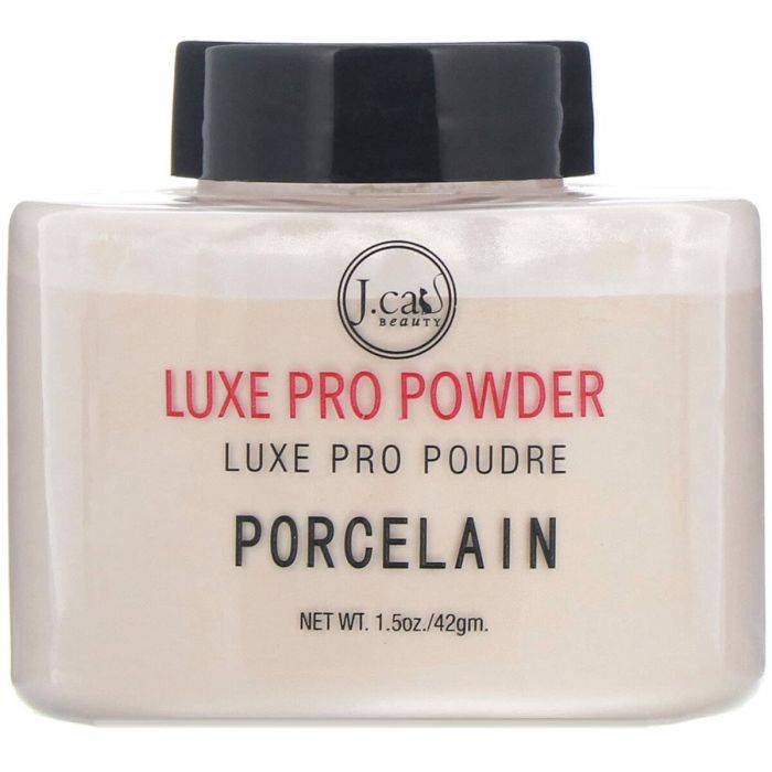 Polvos Fijadores de Maquillaje J.Cat LUXE PRO POWDER PORCELAIN 42 g