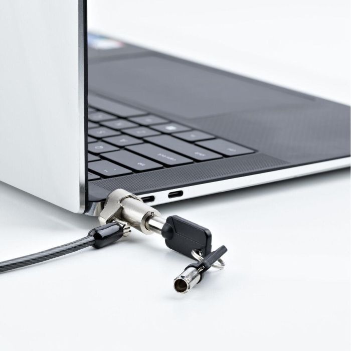 Cable de Seguridad Startech NBLWK-LAPTOP-LOCK 2 m 5 Cable de Seguridad Startech NBLWK-LAPTOP-LOCK 2 m 5