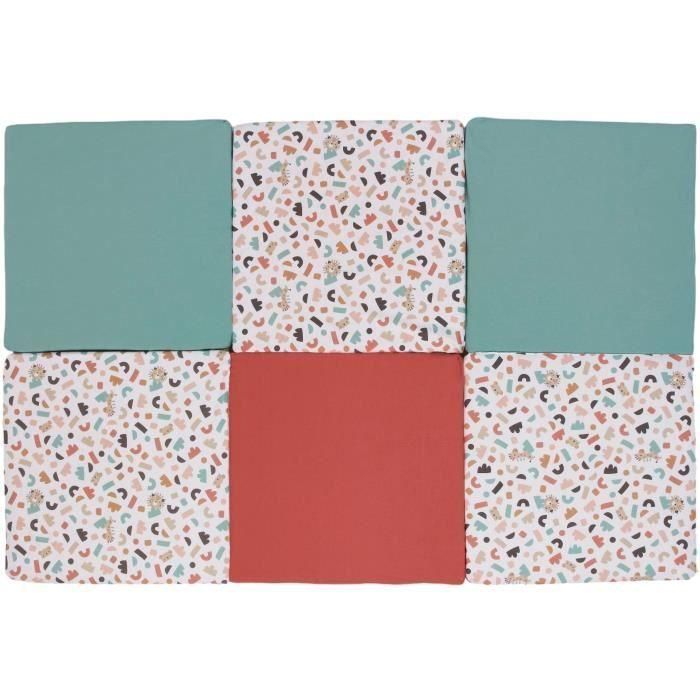 Alfombra de juego Maxi Malin - TINEO - Alfombra evolutiva 5 en 1 - 180 x 120 cm - Geométrica / Animales divertidos Alfombra de juego Maxi Malin - TINEO - Alfombra evolutiva 5 en 1 - 180 x 120 cm - Geométrica / Animales divertidos