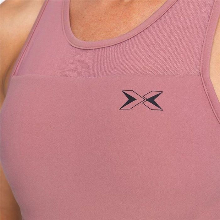 Sujetador Deportivo Picsil Sport Top High Neck Premium Rosa L 3