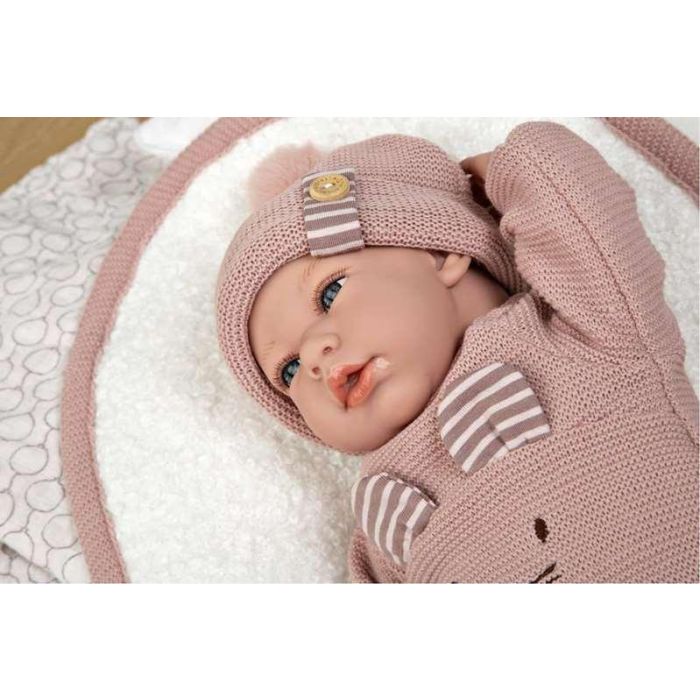 Muñecas Arias Muñeca Elegance Andie con Mantita 40 cm Cuerpo Blando 18