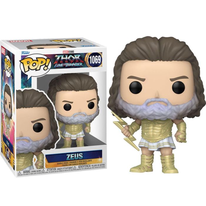 Figura POP Marvel Thor Love and Thunder Zeus Figura POP Marvel Thor Love and Thunder Zeus