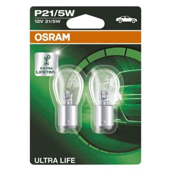 Bombilla para Automóvil OS7528ULT-02B Osram OS7528ULT-02B P21/5W 21/5W 12V (2 Piezas)