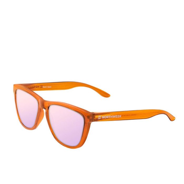 Northweek REGULAR CARAMEL Gafas Sol Unisex Cuadradas Oro Rosa UV400 Northweek REGULAR CARAMEL Gafas Sol Unisex Cuadradas Oro Rosa UV400