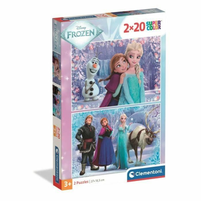 Clementoni CLE8005125248254 Puzle Infantil Frozen 2 - Set 2x20 piezas Clementoni CLE8005125248254 Puzle Infantil Frozen 2 - Set 2x20 piezas