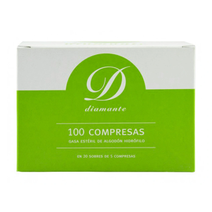 Gasa Estéril Algodón Hidrófilo Libre de Gérmenes, No Desprende Filamentos, Absorción Óptima Caja 100 Unidades 1