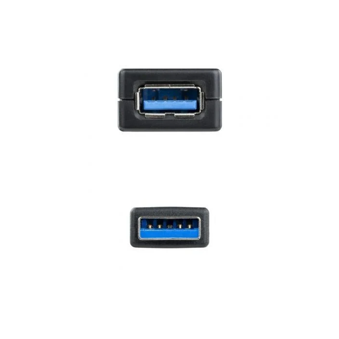 Nano Cable 10.01.0312 Cable Alargador Amplificador USB 3.0 Macho-Hembra 10m Negro 2