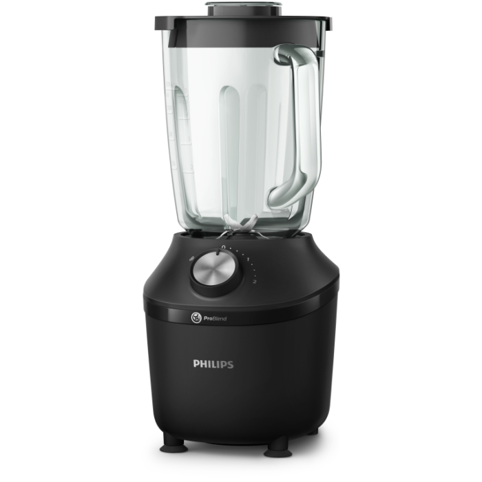 Philips Batidora De Vaso 600 W, 2 Litros Pica Hielo + Botella Portatil Negra Philips Batidora De Vaso 600 W, 2 Litros Pica Hielo + Botella Portatil Negra