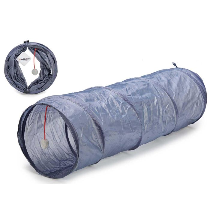 Tunel Para Gatos Gris 90 Cm Mascow (24 Unidades) Tunel Para Gatos Gris 90 Cm Mascow (24 Unidades)