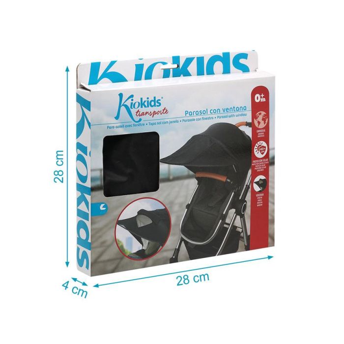Parasol Adicional Para Cochecito Infantil Negro 3 Parasol Adicional Para Cochecito Infantil Negro 3