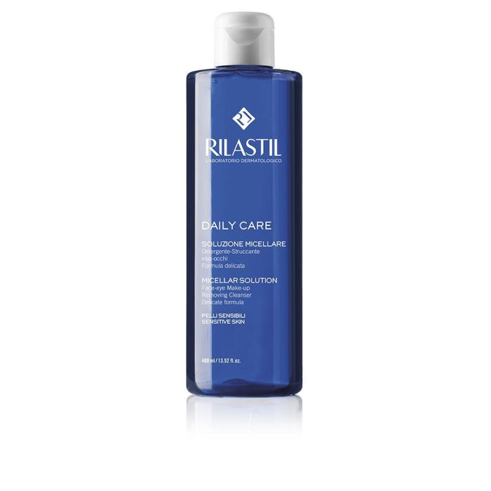 Rilastil Solución Micelar Daily Care 400 ml para Todo Tipo de Pieles, Limpia e Hidrata Rilastil Solución Micelar Daily Care 400 ml para Todo Tipo de Pieles, Limpia e Hidrata