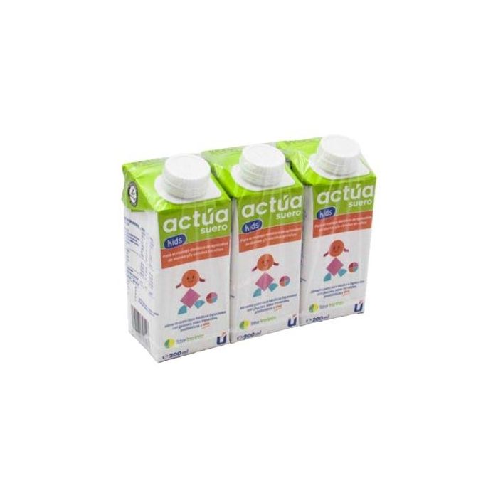 ACTUA Suero Kids 200 ml Lima-Limón