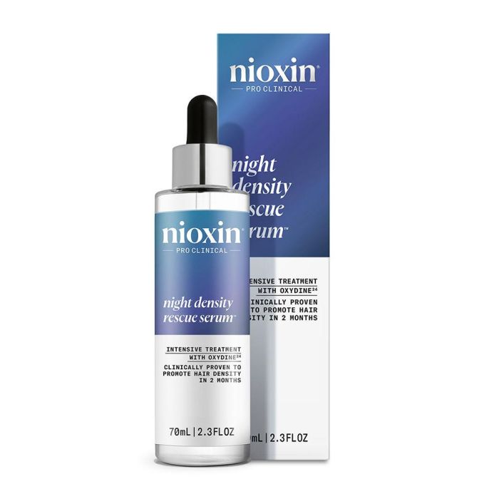 NIOXIN Tratamiento Anticaída Nocturno Sin Aclarado 70 ml para Cabello Fino 1