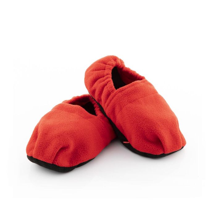 Zapatillas de Casa Calentables en Microondas InnovaGoods Rojo 2 Zapatillas de Casa Calentables en Microondas InnovaGoods Rojo 2