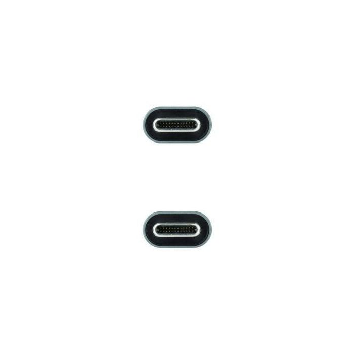 Cable USB-C NANOCABLE 10.01.4301 Negro 1 m (1 unidad) 2 Cable USB-C NANOCABLE 10.01.4301 Negro 1 m (1 unidad) 2