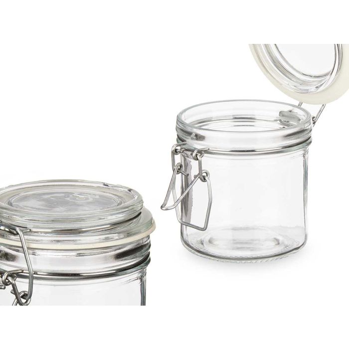 Tarro Conserva Hermetico Gr 250 Ml Trans Vivalto 11x10x8cm (36 Unidades) 3 Tarro Conserva Hermetico Gr 250 Ml Trans Vivalto 11x10x8cm (36 Unidades) 3