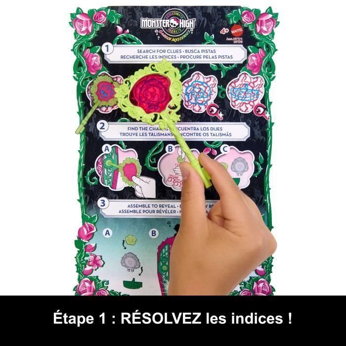 Mattel Muñeca Monster High Venus McFlytrap con Armario, Ropa y Accesorios. Juguete para Niñas de 4 Años o más. 3
