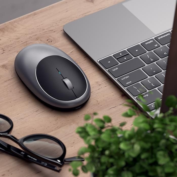 Satechi Wireless, 4.37" x 2.25" x 1.25", 6.2 oz, Type-C, Bluetooth, Optical 4 Satechi Wireless, 4.37" x 2.25" x 1.25", 6.2 oz, Type-C, Bluetooth, Optical 4