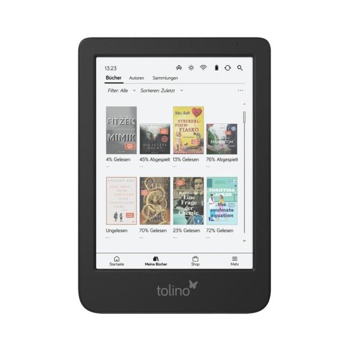 Tolino Shine Color eReader - Pantalla E Ink a color de 6", 16GB, Resistente al agua