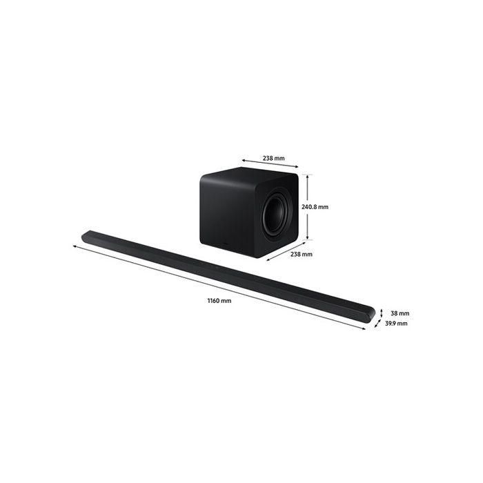 Barra de sonido Samsung HW-S810D 3.1.2 canales Dolby Atmos Subwoofer inalámbrico 1 Barra de sonido Samsung HW-S810D 3.1.2 canales Dolby Atmos Subwoofer inalámbrico 1