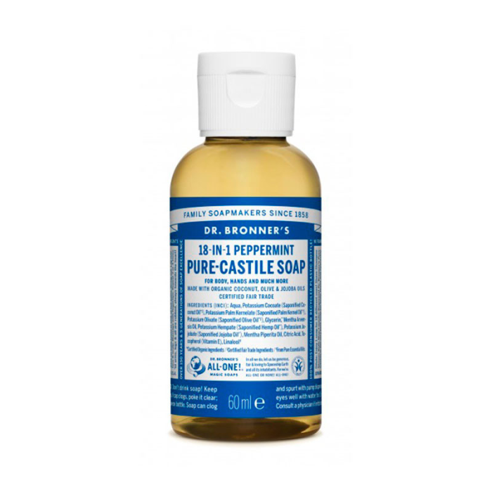 Dr Bronner'S Jábon Líquido Menta 60 mL