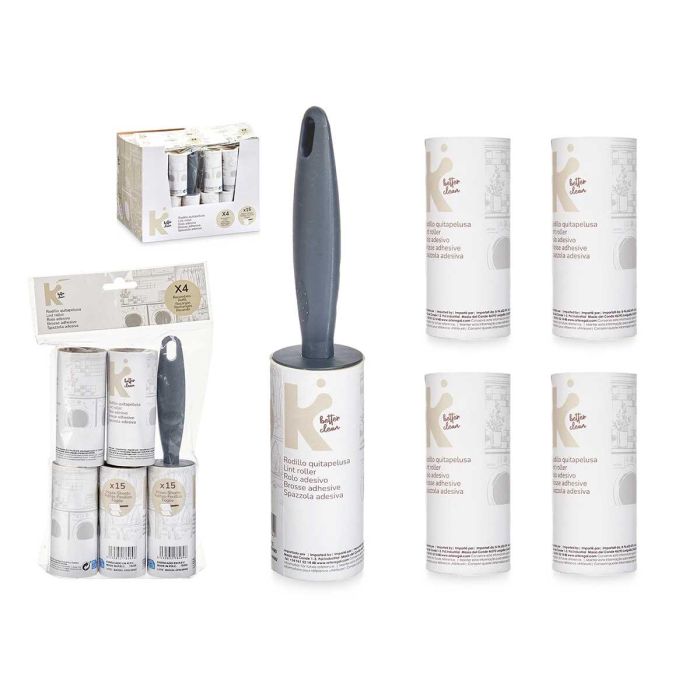 Set Quitapelusa,Rodillo,4 Recambio 15Hoj Arte Regal 16X27CM (24 Unidades) Set Quitapelusa,Rodillo,4 Recambio 15Hoj Arte Regal 16X27CM (24 Unidades)