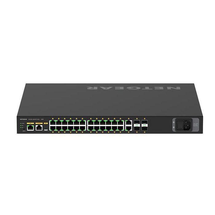 NETGEAR Gsm4230Px-100Eus Switch Gestionable 30 Puertos 24xPoE+ 480W 2x1G 4xSFP 4