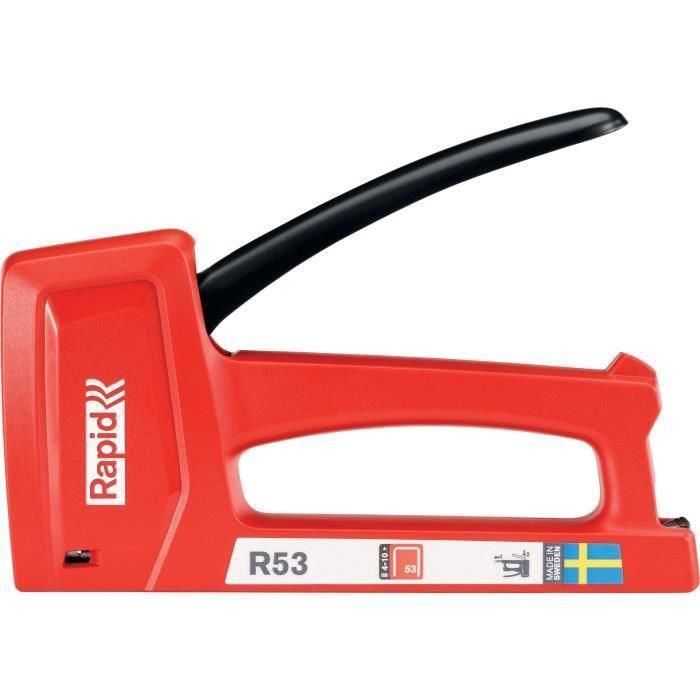 Grapadora para cartón de 5 3/4-10 mm - RAPID - R53 - T&F 1 Grapadora para cartón de 5 3/4-10 mm - RAPID - R53 - T&F 1