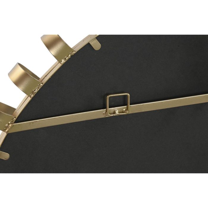 DKD Home Decor Espejo de Pared Glam Dorado Cuadrado 98x98 cm con Marco de Hierro y Cristal, 6 cm de Profundidad 2 DKD Home Decor Espejo de Pared Glam Dorado Cuadrado 98x98 cm con Marco de Hierro y Cristal, 6 cm de Profundidad 2