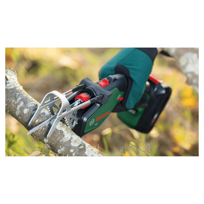 Bosch Keo 18 (1 2AH Batería) Podadora Eléctrica, Capacidad de Corte hasta 8 cm, Tecnología Iones de Litio para Jardinería