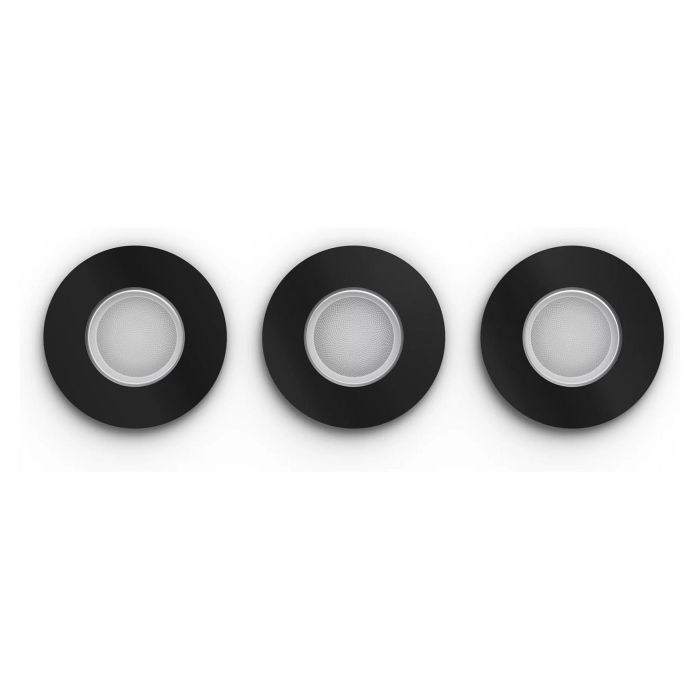 Philips Hue White&Col. Amb. Xamento Einbauspot schwarz 3x4.2W 1