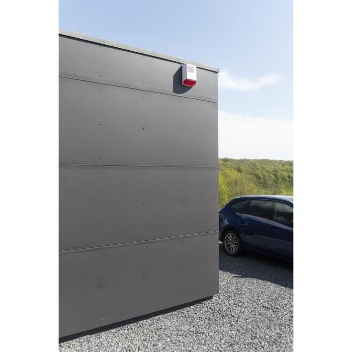 Chacon 5411478344490 Sirena de Exterior Blanca Sin Alimentación 1