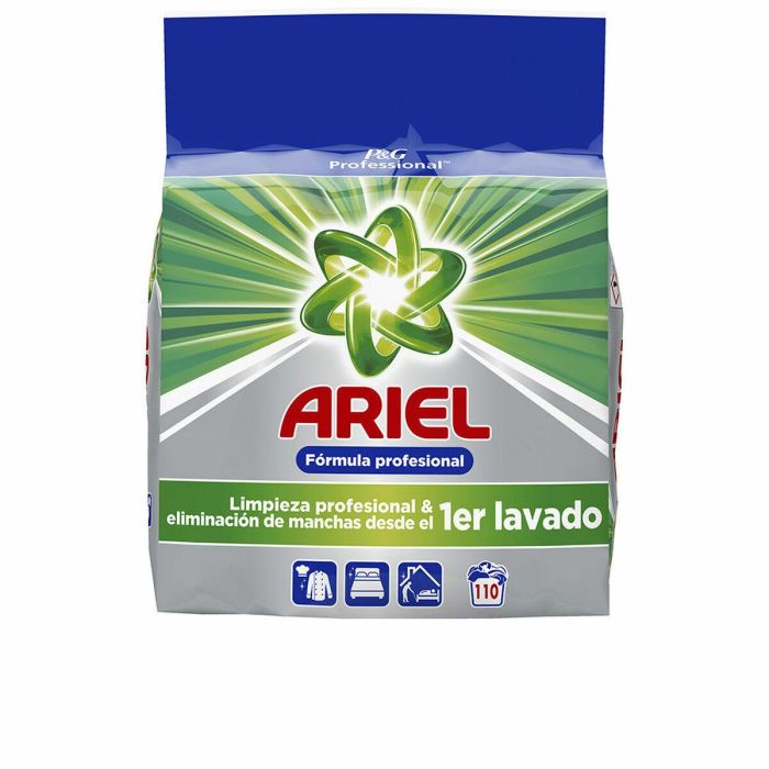 Ariel Profesional Original Detergente en Polvo 110 Dosis para Limpieza Profunda, Elimina Manchas Difíciles y Blancos Deslumbrantes Ariel Profesional Original Detergente en Polvo 110 Dosis para Limpieza Profunda, Elimina Manchas Difíciles y Blancos Deslumbrantes