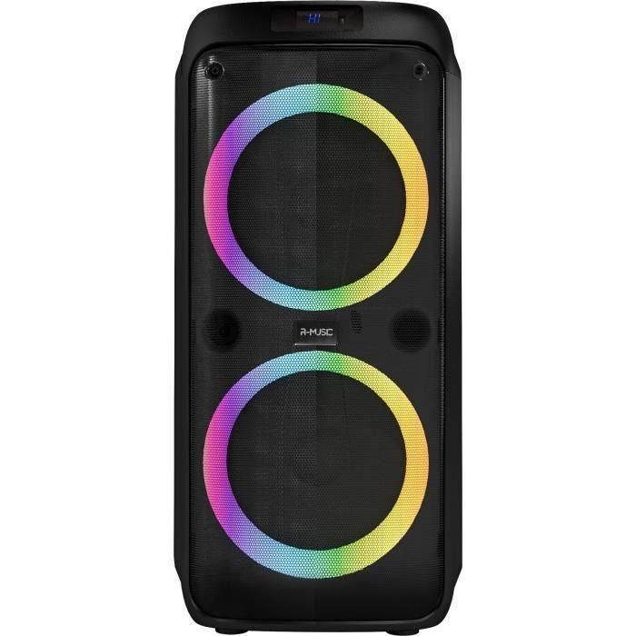 Altavoz inalámbrico de alta potencia - R-MUSIC - Party Boost M - Bluetooth 5.3 - Negro