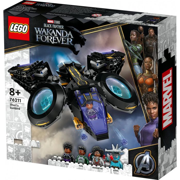 Juego de Construcción Lego PÁJARO SOLAR DE SHURI Multicolor 355 Piezas 8