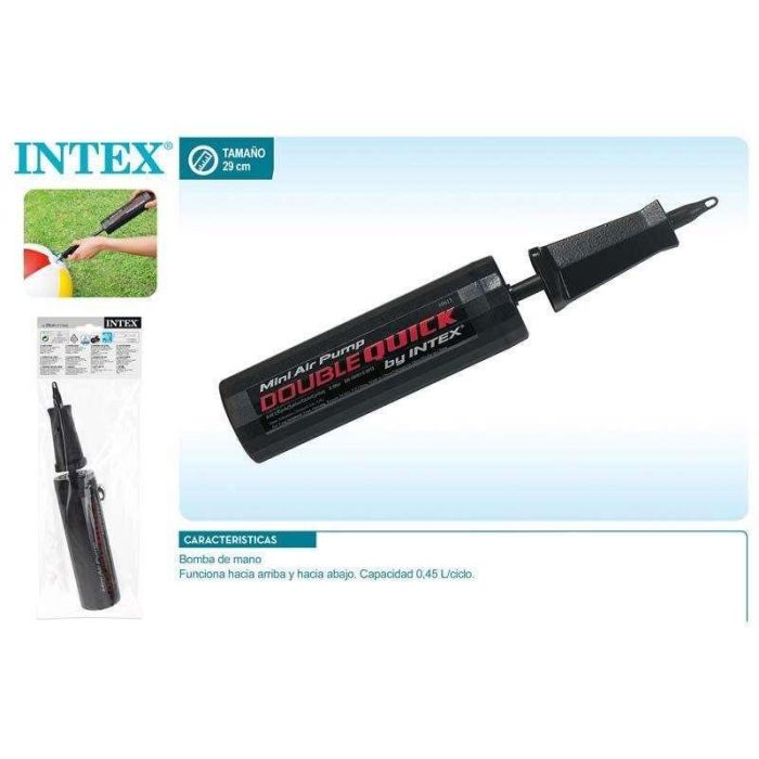Intex Double Quick 29 cm Hinchador Manual Mini 1 Intex Double Quick 29 cm Hinchador Manual Mini 1
