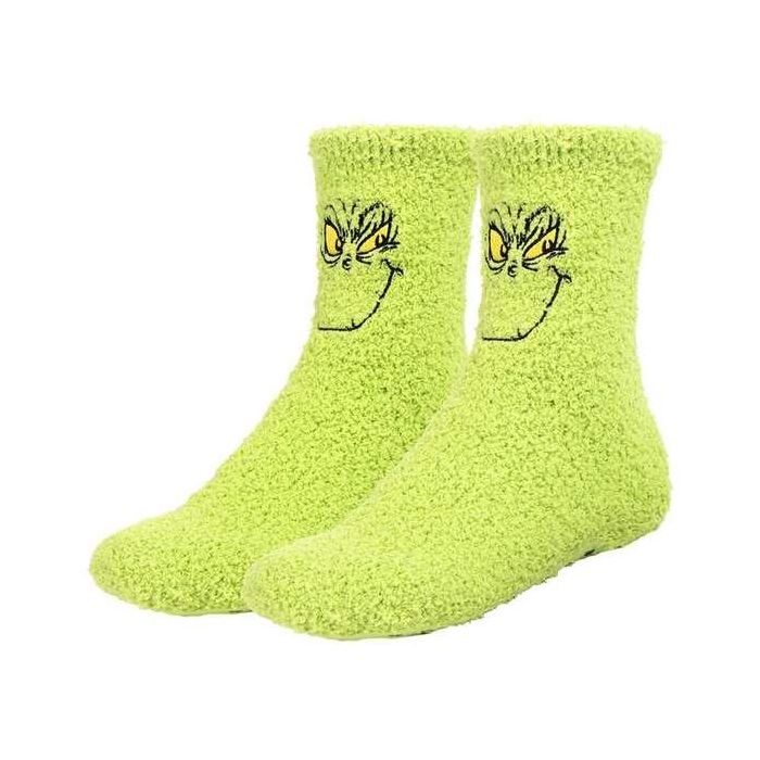 Calcetin antideslizante navideño the grinch ( talla 38-45) Calcetin antideslizante navideño the grinch ( talla 38-45)