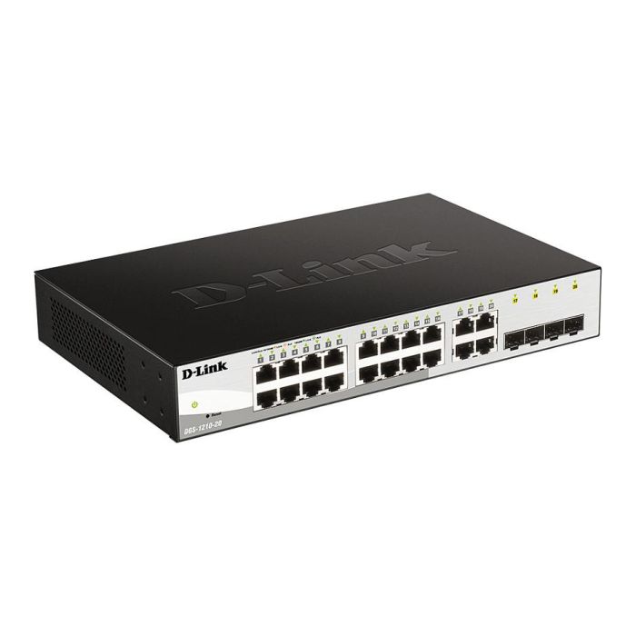 D-Link DGS-1210-20/E Switch Gestionado 16 Puertos RJ45 10/100/1000 + 4 Puertos SFP 1