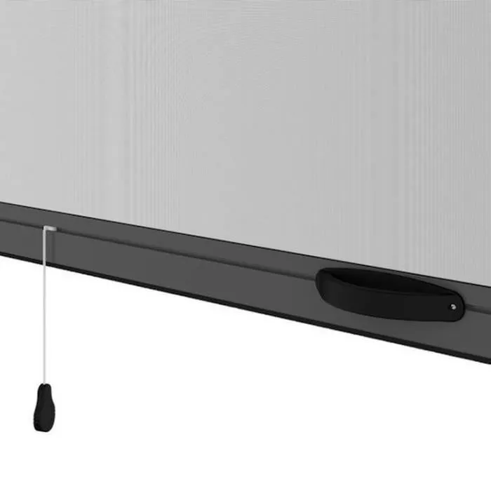 Moustikit Mosquitera para Ventana L125 x H145 cm Gris Antracita Aluminio - Cortable en Ancho y Alto 4