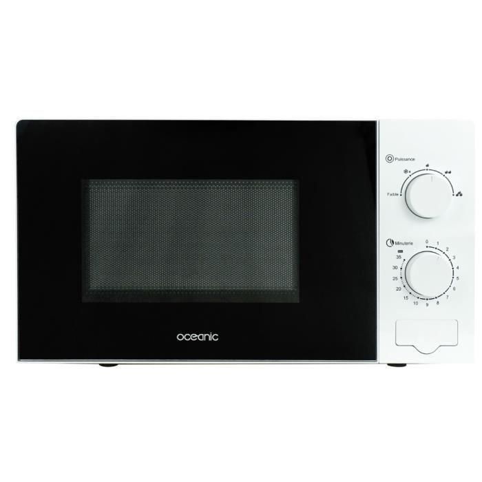 Oceanic Mo20W11 Microondas blanca 45.4 x H26.1 x D32.6 cm - 20L Oceanic Mo20W11 Microondas blanca 45.4 x H26.1 x D32.6 cm - 20L