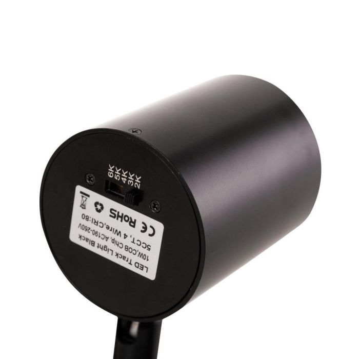 Foco de Carril LED Multiángulo 10W 800Lm CRI90 5CCT Trifásico 40.000H [1916-TRL10W-M] 1