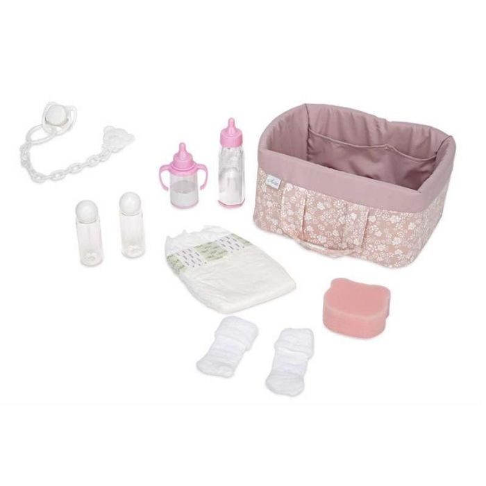 Muñecas Arias Canastilla Elegance Rosa con 9 Accesorios para Niñas 3 Muñecas Arias Canastilla Elegance Rosa con 9 Accesorios para Niñas 3
