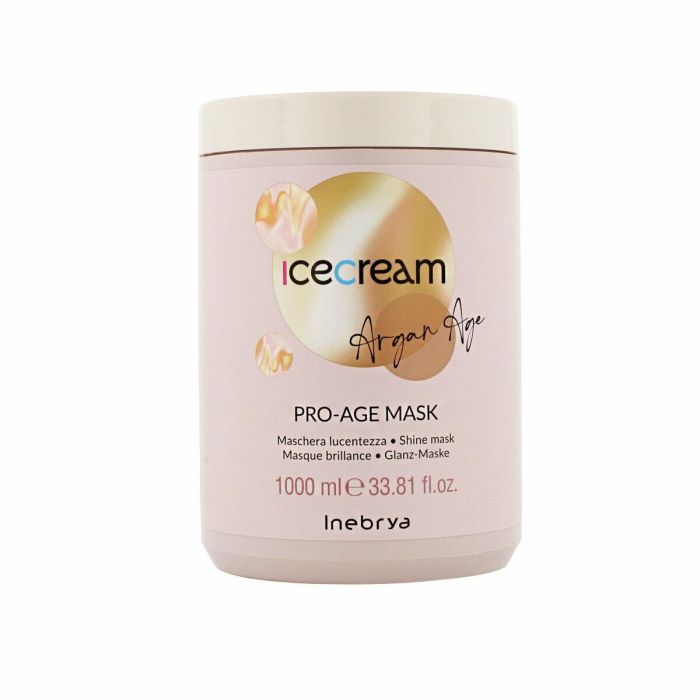 Mascarilla Iluminadora Inebrya Ice Cream Argan Age 1 L