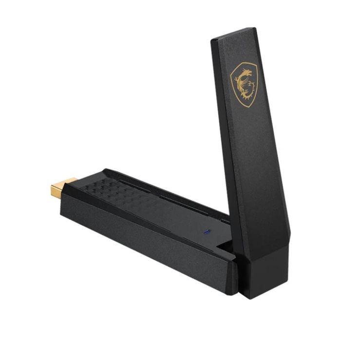 MSI Tarjeta de Red WiFi 6E AXE5400 USB 3.2 Gen 1, 302-8ZE10XE-000 MSI Tarjeta de Red WiFi 6E AXE5400 USB 3.2 Gen 1, 302-8ZE10XE-000