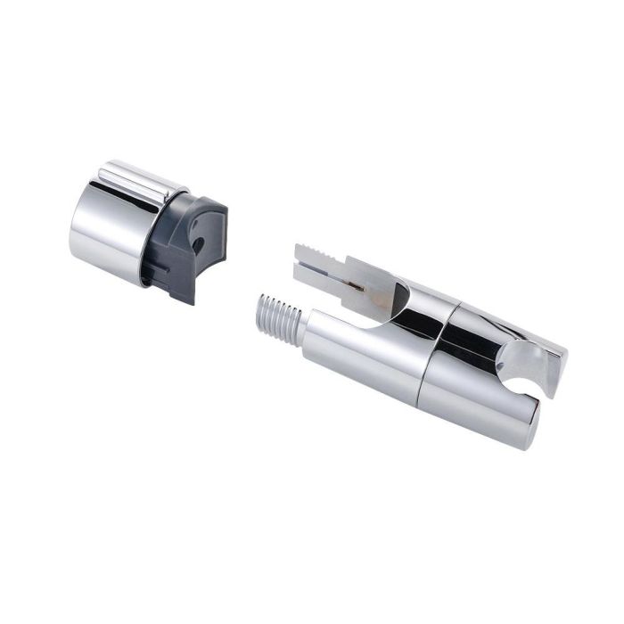 Wenko Soporte de ducha ajustable para barras Ø 19-25 mm ABS - Universal fácil de colocar 2