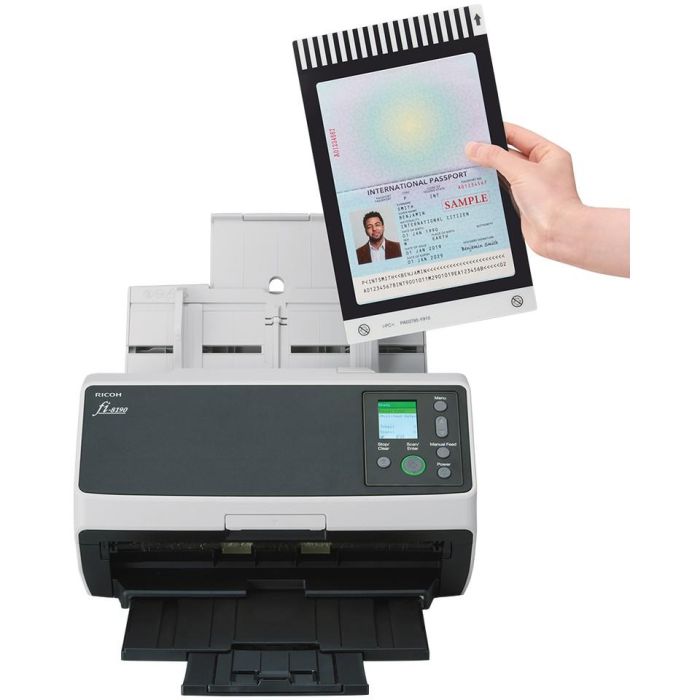 Ricoh fi-8190 Escáner de Documentos - Alta Velocidad y Precisión Profesional para Oficina 24