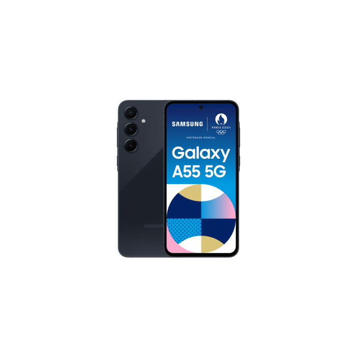 Smartphone Samsung Galaxy A55 8GB/ 256GB/ 6.6"/ 5G/ Negro Eclipse Smartphone Samsung Galaxy A55 8GB/ 256GB/ 6.6"/ 5G/ Negro Eclipse