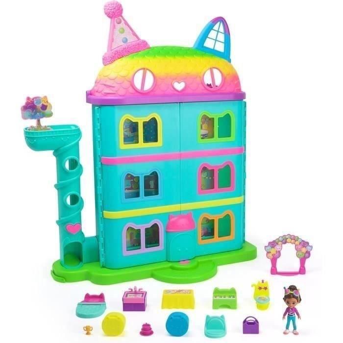 Spin Master La Casa de Gabby Celebration Casa de Muñecas 60cm con Sonidos, 6 Habitaciones, Figura Gabby y Accesorios - 3 Años 1 Spin Master La Casa de Gabby Celebration Casa de Muñecas 60cm con Sonidos, 6 Habitaciones, Figura Gabby y Accesorios - 3 Años 1